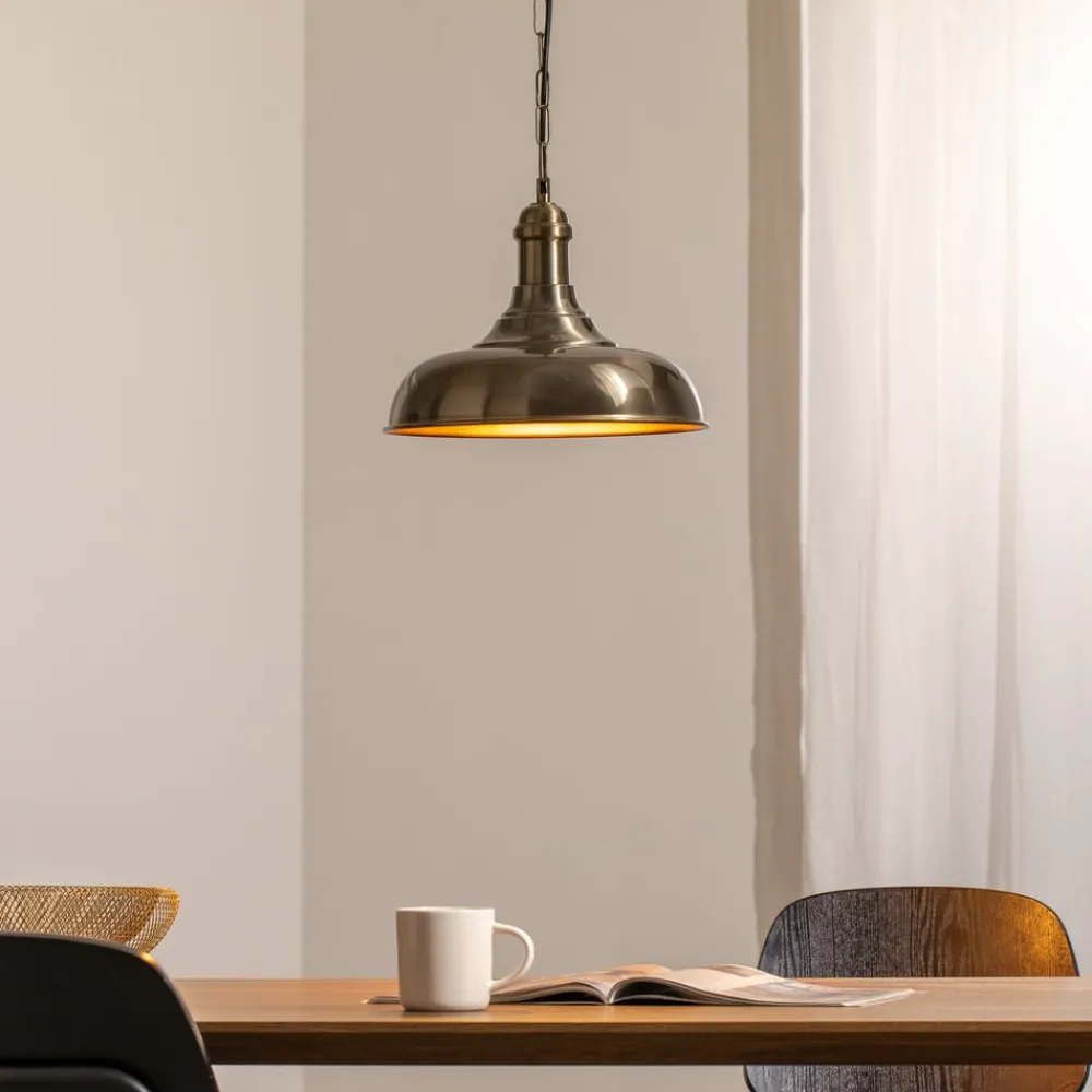 Berceste 225-S hængelampe Ø32cm guld^Opviq