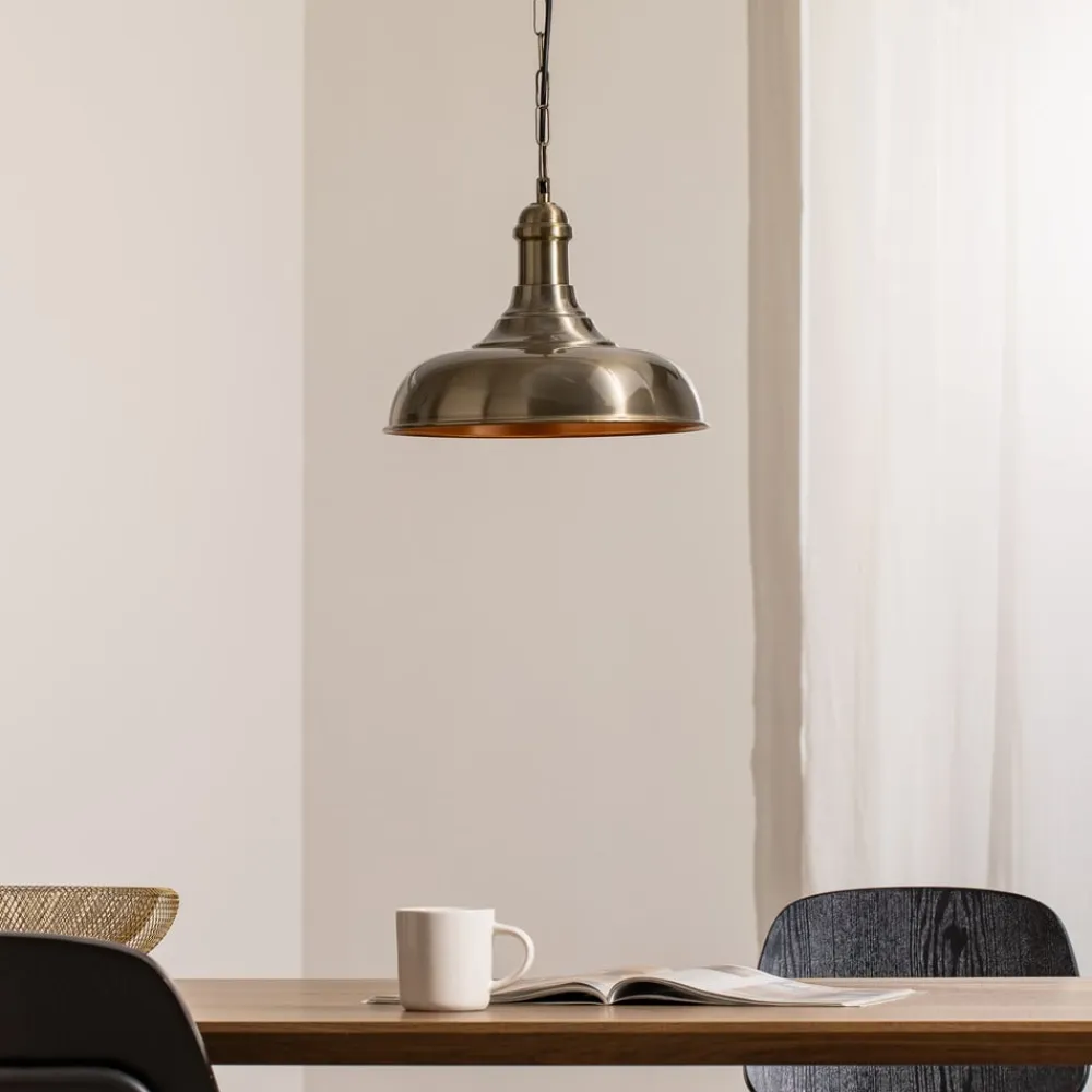 Berceste 225-S hængelampe Ø32cm guld^Opviq