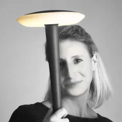 Deko-Light Bermuda LED-sokkellampe med jordspyd, sortgrå