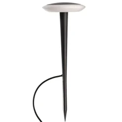 Deko-Light Bermuda LED-sokkellampe med jordspyd, sortgrå