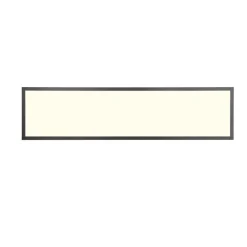 Reality Leuchten Beta LED-loftslampe, længde 119 cm, sort, RGBW, CCT