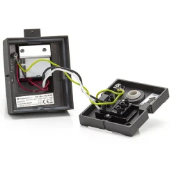 Betongrå LED udendørs væglampe Riak^Lucande Hot