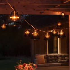 Konstsmide Biergarten lyskæde, udvidelse, sort skærm