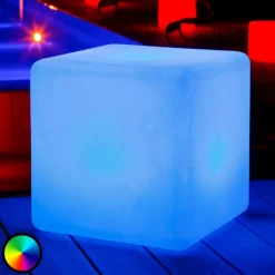 Smart&Green Dekorationsbelysning|Terrassebelysning>Big Cube - lysende terning - kan styres via app