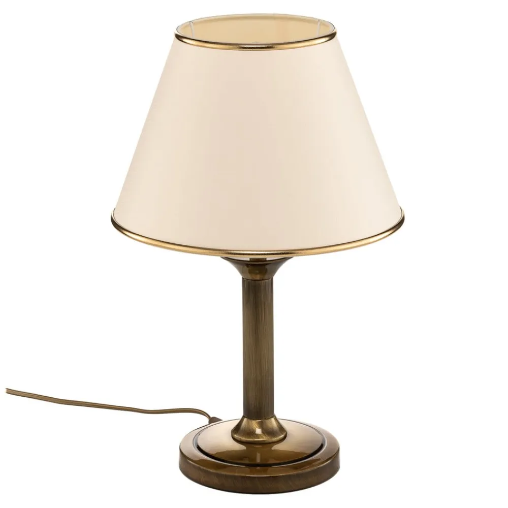 Jupiter Birmingham bordlampe patineret Ø 27 cm