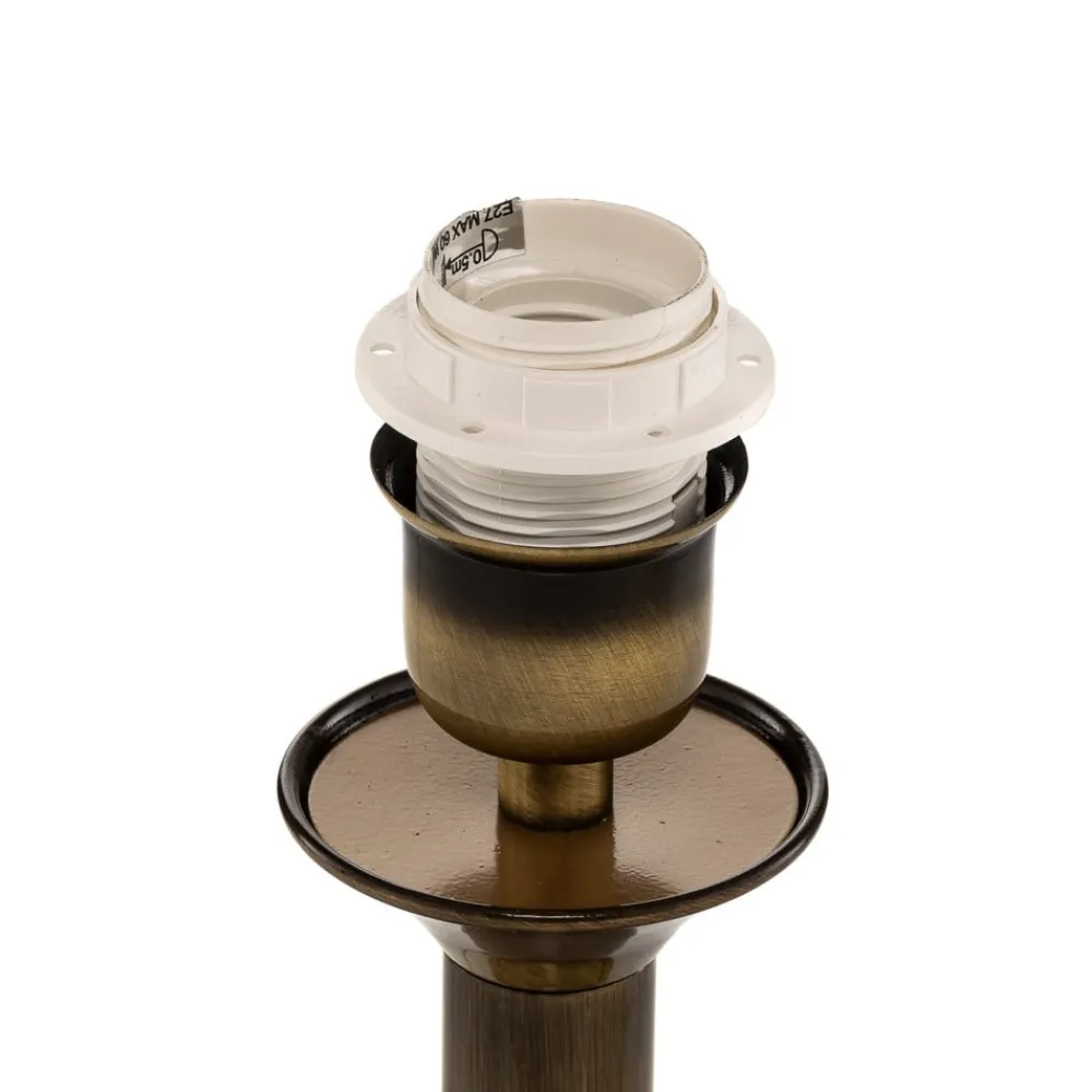 Jupiter Birmingham bordlampe patineret Ø 27 cm