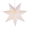 Bobo papirstjerne, 7-takket, hvid, Ø 34 cm^STAR TRADING Outlet