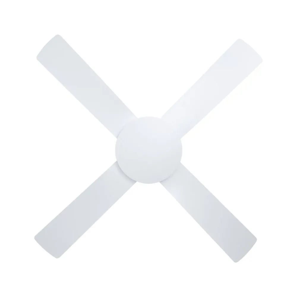 EGLO Loftventilatorer>Bondi 1 loftventilator, mat hvid, fjernbetjening