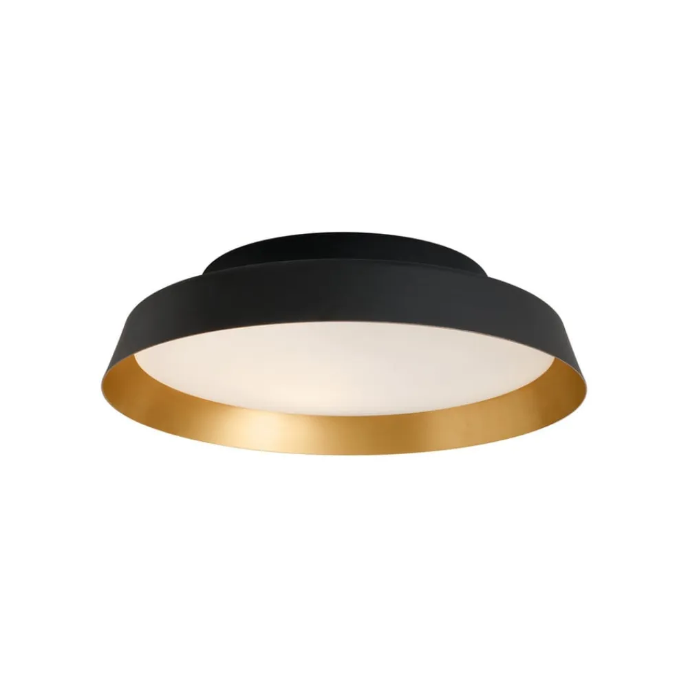 Boop! LED udendørs loftlampe Ø37cm sort/guld^Carpyen Online
