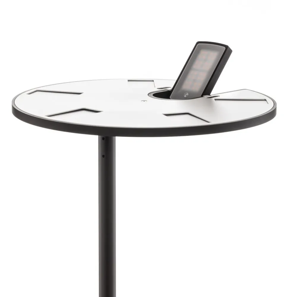 BOPP Gulvlamper|Gulvlamper>Share LED-uplight med læselampe, sort