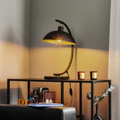 ALDEX Bordlamper>Bordlampe 1036, 1 lyskilde, sort-guld