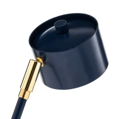 Eko-Light Bordlampe Arena i blå og guld