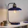 Bordlampe Felix, blå/guld^Eko-Light Online