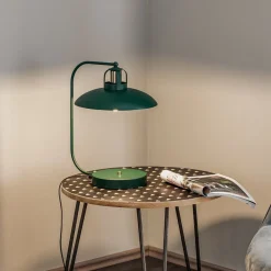 Eko-Light Arbejdsrum/Kontor|Bordlamper>Bordlampe Felix, grøn/guld