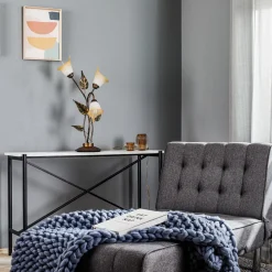 ONLI Bordlampe Miranda med 3 lyskilder, bronze