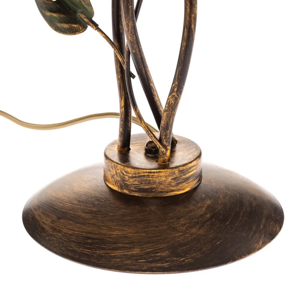 ONLI Bordlampe Miranda med 3 lyskilder, bronze