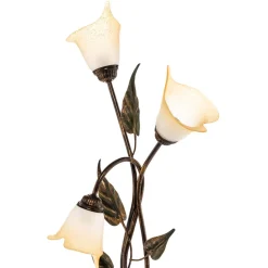 ONLI Bordlampe Miranda med 3 lyskilder, bronze