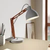 Lamkur Arbejdsrum/Kontor|Bordlamper>Bordlampe Skansen, justerbar, grå
