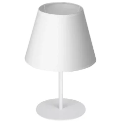 Bordlampe Soho, konisk Højde 33 cm, hvid^Luminex
