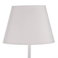 Bordlampe Soho, konisk Højde 33 cm, hvid^Luminex