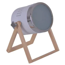 Näve Bordlampe Tim hvid-sølv