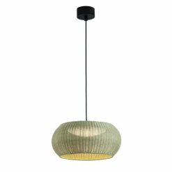 Bover LED-pendellampe til udendørs brug Perris, brun/beige, Ø 47 cm