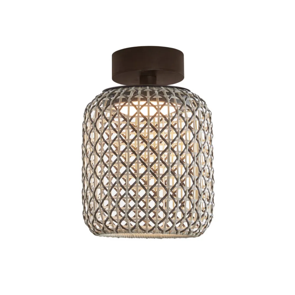 Bover Udendørs Loftlamper>Nans PF/21 LED udendørs loftslampe, brun