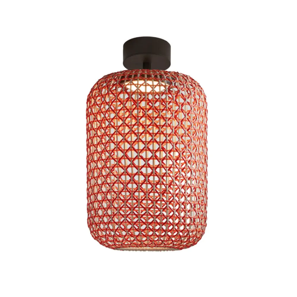 Bover Nans PF/31.2 LED udendørs loftslampe, rød