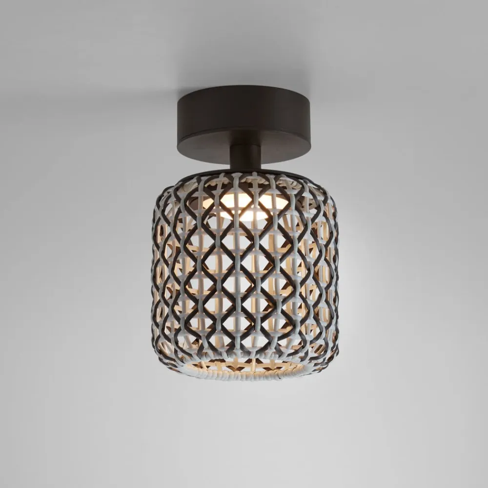 Bover Nans PF/16 LED udendørs loftslampe, brun