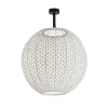 Bover Nans Sphere PF/80 LED udendørs loftslampe beige