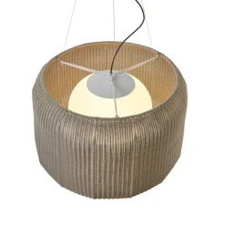 udendørs hængelampe Fora 90, naturhvid/beige^Bover Best