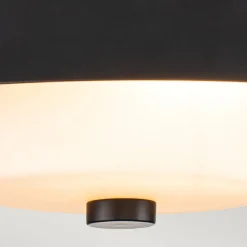 Elstead Bowtie loftlampe til bad, mat sort