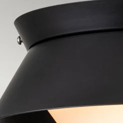 Elstead Bowtie loftlampe til bad, mat sort