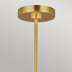 FEISS Brianna lysekrone, 9 lyskilder, bruneret messing