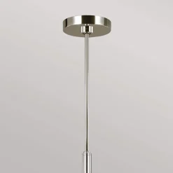 FEISS Lysekroner>Brianna lysekrone, seks lys, poleret nikkel