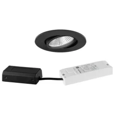 BRUMBERG Loftlamper>BB23 indbyg. IP65 DALI montageboks sort