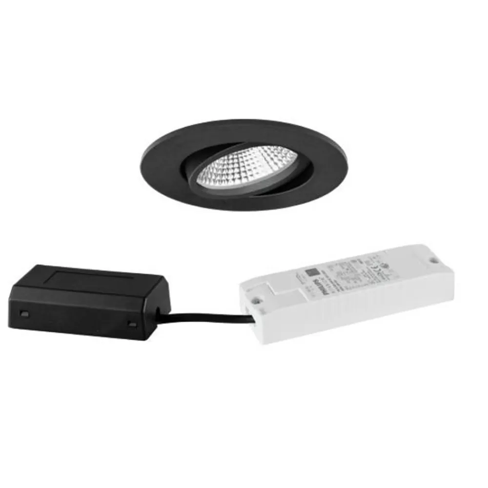 BRUMBERG Loftlamper>BB23 indbyg. IP65 DALI montageboks sort