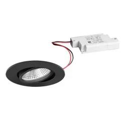 BRUMBERG Loftlamper>BB23 indbyg. IP65 RC driver kantet sort