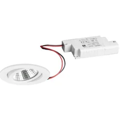 BRUMBERG BB03 indbygning RC driver kantet hvid