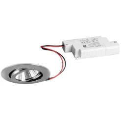 BRUMBERG BB03 indbygning RC driver, kantet, krom