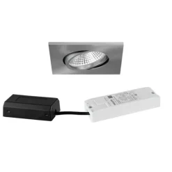 BRUMBERG BB25 IP65 indbyg. DALI montageboks nikkel