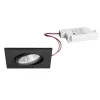BRUMBERG Loftlamper>BB25 IP65 indbyg. RC driver kantet sort