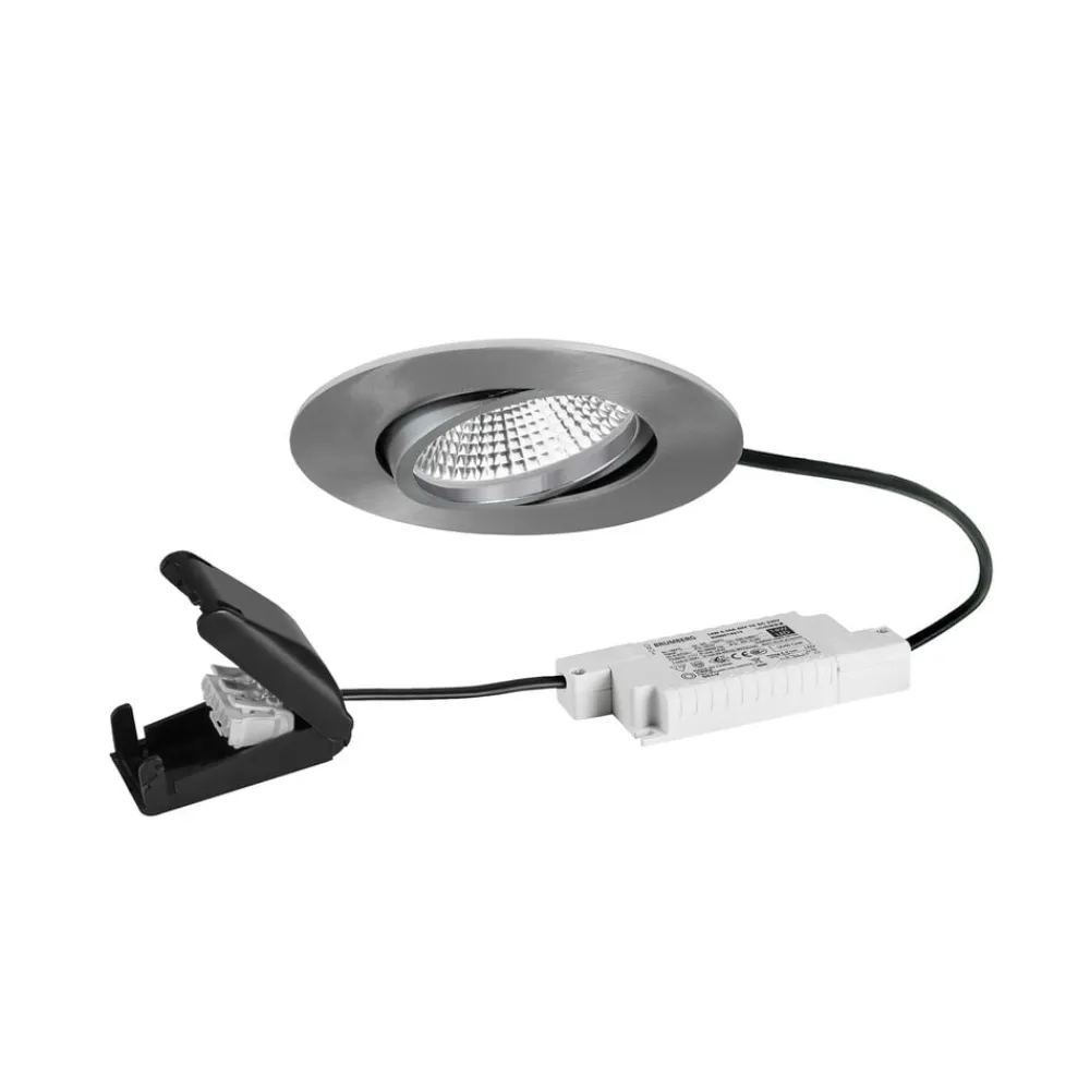 BB23 LED-spot IP65 RC-dim. tilslutningsboks nikkel mat^BRUMBERG Online