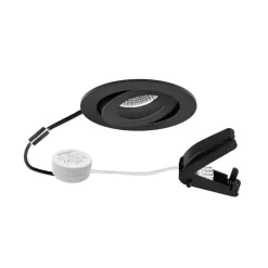 BB33 RC driver rund tilslutningsdåse struktureret sort^BRUMBERG Online