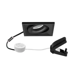 BRUMBERG Indbygningsspots>BB37 RC driver rund tilslutningsdåse struktureret sort