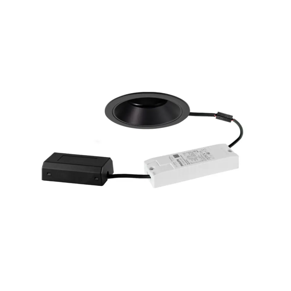 BRUMBERG Binato DALI downlight tilslutningsboks 2.700 K sort