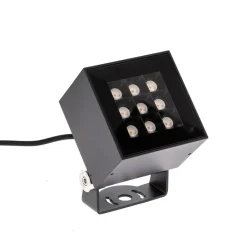 Blokk LED påbygningsspot til udendørs brug 11x11cm^BRUMBERG Best