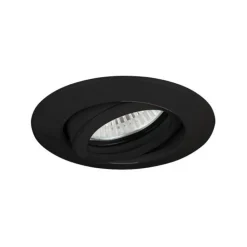 BRUMBERG Indbygningsspots|Spotlights>Breena-R indbygget GX5.3 rund sort mat