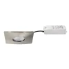 Chooose LED-downlight kantet nikkel^BRUMBERG Hot