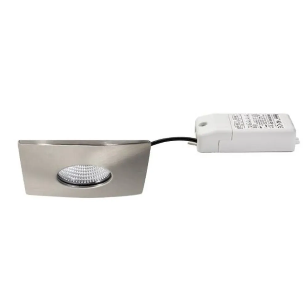 Chooose LED-downlight kantet nikkel^BRUMBERG Hot